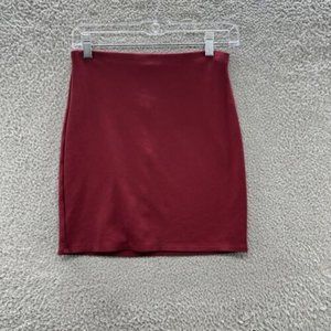 Urban Outfitters Skirt Women's Size Small‎ Red Tube Skirt Ladies S